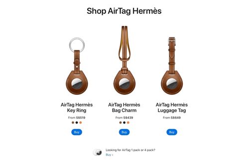 Hermes airtag price